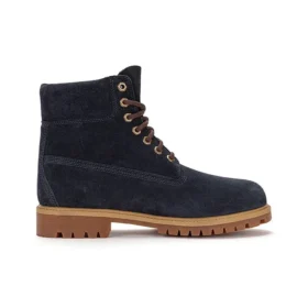 6-Inch Boot in pelle scamosciata indaco C.F. Stead “Dark Blue Suede”