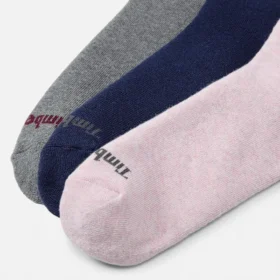 Calzini corti da donna Ashland in 3 pezzi, effetto melange