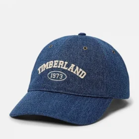 Cappellino da baseball in denim