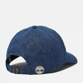 Cappellino da baseball in denim