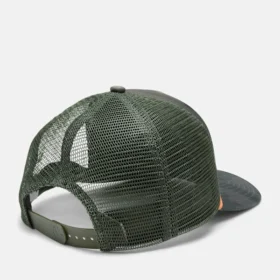 Cappellino da camionista con logo in corda