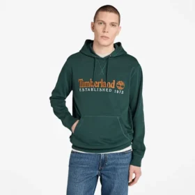 Felpa con cappuccio da uomo Established 1973 in tessuto loopback