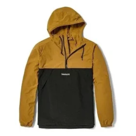 Giacca a vento pullover “Marrone Nero”