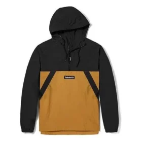 Giacca a vento pullover “Nero Marrone”