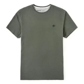 Maglietta a maniche corte da outdoor Timberland con collo rotondo, verde