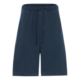 Pantaloncini da carpentiere in twill pesante lavato “Navy”