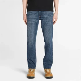 Pantaloni da uomo in denim Sandown a gamba dritta