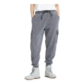Pantaloni sportivi in tessuto misto tinti in capo “Grey”