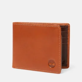 Portafogli con porta tessere in pelle cerata