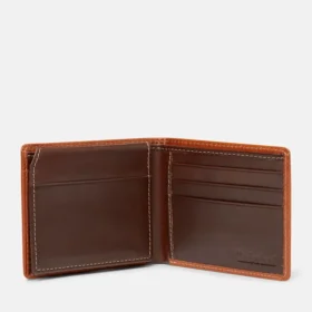 Portafogli con porta tessere in pelle cerata