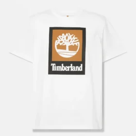 T-shirt a maniche corte con logo Square Stack