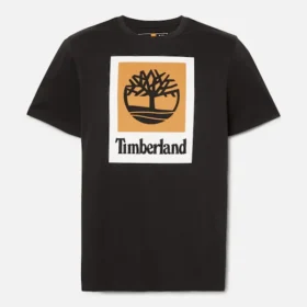 T-shirt a maniche corte con logo Square Stack